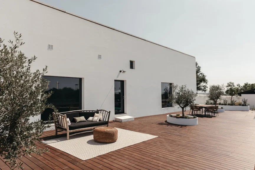 Torre de Palma Wine Hotel terrace