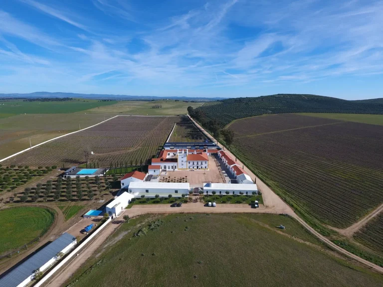 Torre de Palma Wine Hotel aerial view